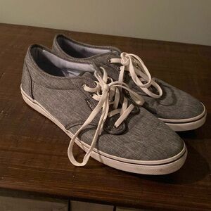 Vans grey tennis shoes
